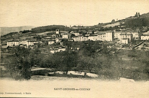 Carte une vue saint georges - carte,