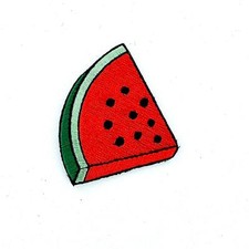 Patch ecusson brode thermocollant backpack motard biker pasteque