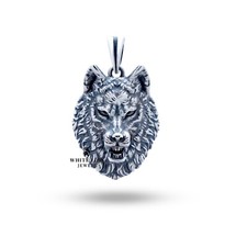 Angry sauvage loup tête - angry,