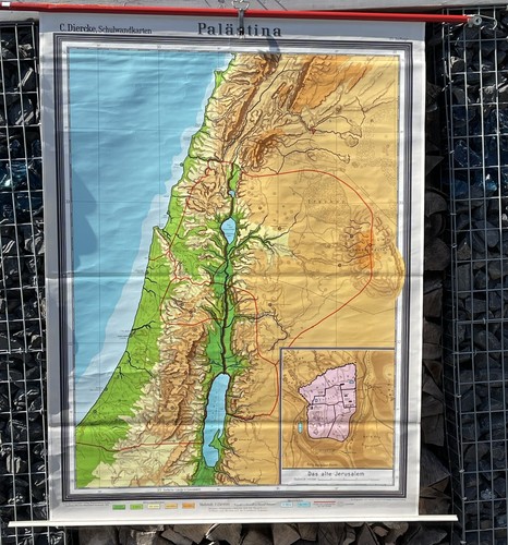 Palestine westermann carte - palestine,
