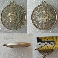 Médaille exposition universelle Paris 1878 Souvenir de la fête nationale