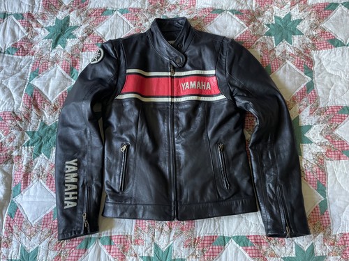 Yamaha leather jacket ladies - jacket,