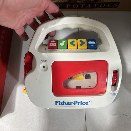 Vtg 1992 fisher price cassette - fisher-price,