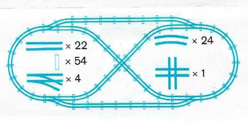 Lego train rails 12v chemin - lego®,