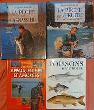 Lot de 14 livres sur la pèche