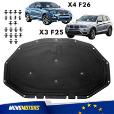 ISOLANT DE CAPOT TAPIS D'ISOLATION PHONIQUE POUR BMW X3 F25 X4 F26 AVEC ATTACHES