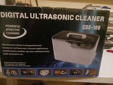 CDS-100 Digital Ultrasonic Cleaner with Touch-Sensing Controls Home and Work use
