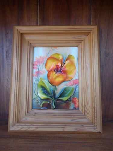 Tableau contemporain artisanal - contemporain,