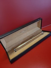 AUTHENTIQUE STYLO BILLE DUPONT CLASSIQUE ARGENT 925 VERMEIL COMME NEUF