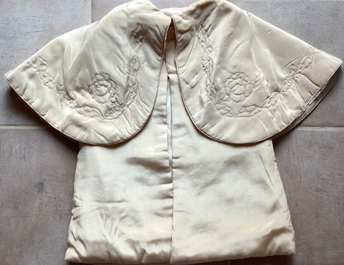 Ancienne cape manteau baptême - ancienne,