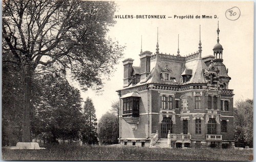 Villers bretonneux carte - villers, -carte