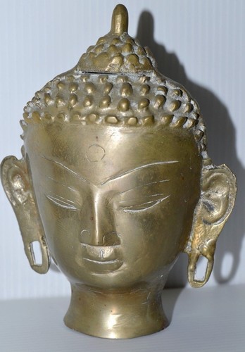 Jolie tete bouddha laiton - -jolie, en