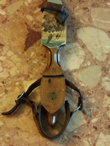 Ancien patin glace décor - patin, À