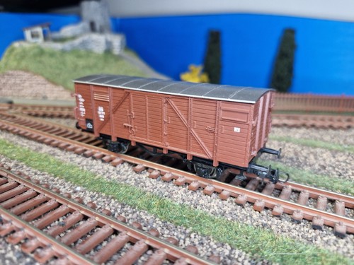 Wagon couvert roco ho - couvert,