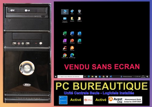 Bureautique intel i3 - pc,