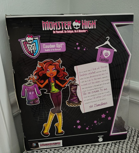 Monster high clawdeen wolf 3 - clawdeen,