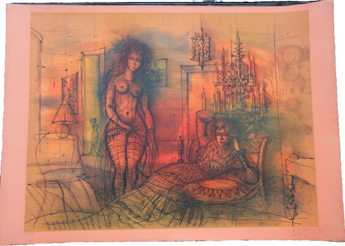 Jean carzou lithographie - -,