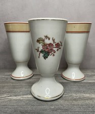 Lot 3 mazagrans anciens de bistrot dit brulot en porcelaine épaisse et lourde