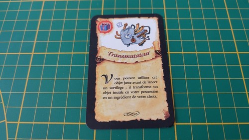 Carte objet transmutateur - carte,