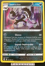 Carte Pokemon IXON de Galar 161/264 Holo Epée et Bouclier 8 EB08 FR NEUF