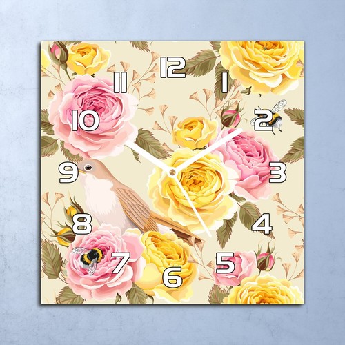 Horloge murale design verre - murale,