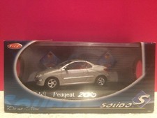 SOLIDO SUPERBE PEUGEOT 206 NEUF EN BOITE 1/43 J5