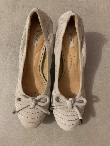 Chaussures daim écru geox - chaussures,