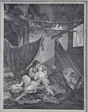 Gravure CURIOSA, 1913 : LES