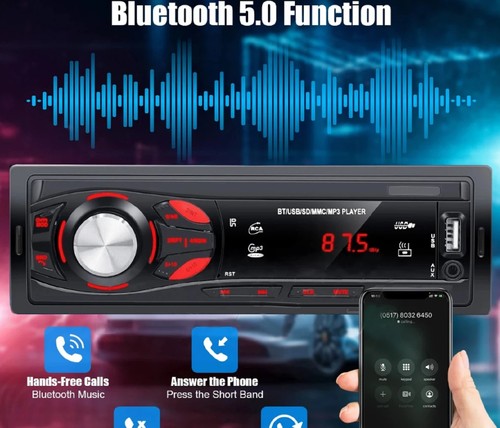 Autoradio din mp3 car - 1,