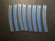 LEGO, LOT 8 RAIL pour TRAIN VINTAGE BLEU COURBES d OCCASION, VF TOYS