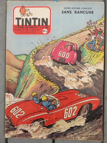 1957 journal tintin - 1957-journal, tintin-n°