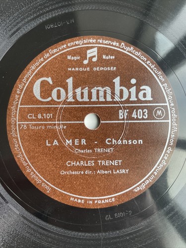 Rpm charles trenet - 78,