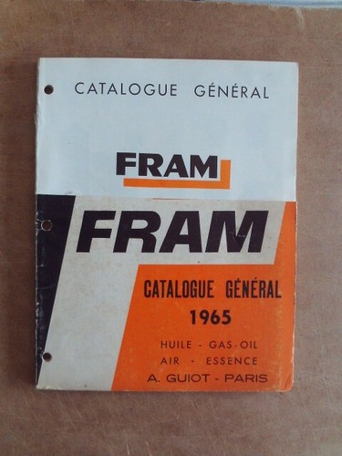 Fram catalogue général - catalogue,