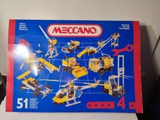 MECCANO BOITE  N° 4  51 MODELE METAL AVEC MOTEUR