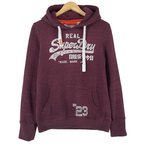 Sweat capuche burgundy en - sweat,