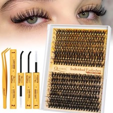 Extension-Cils 280 PCS 30+40D Kit-Extension-Cils longueurs mixtes 12-18 mm gr...