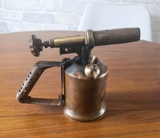 Lampe à souder ancienne Express en cuivre