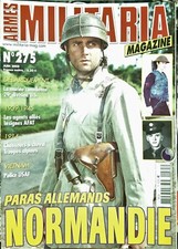 Revue MILITARIA n°275, 1944 PARAS ALLEMANDS EN NORMANDIE