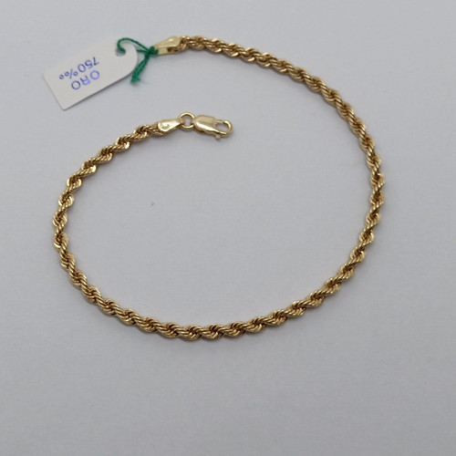 Bracelet femme maille corde - bracelet, en