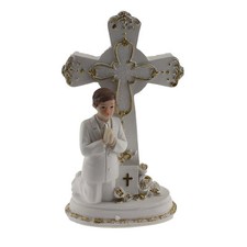 Communion Boy Praying Next to