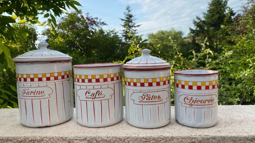Ancienne serie pots tole - serie,
