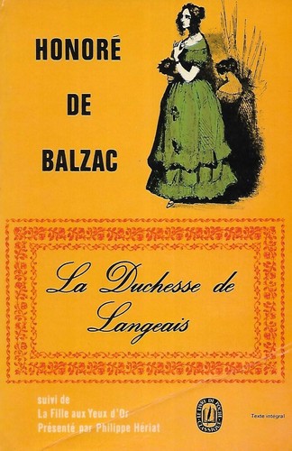 Duchesse langeais - de, langeais"