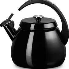 Le Creuset Bouilloire Émaillée Cloche 2,10 L Noir 40111011400900