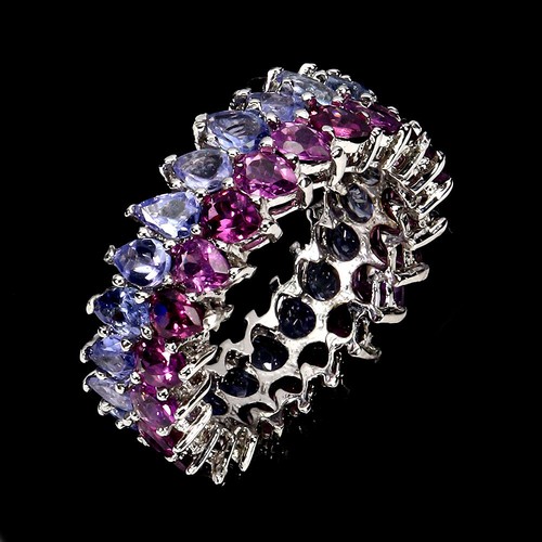Bague argent sterling - en,