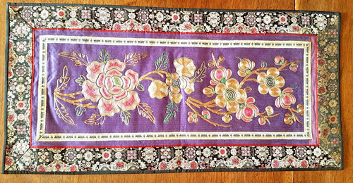 Broderie soie asiatique - broderie,
