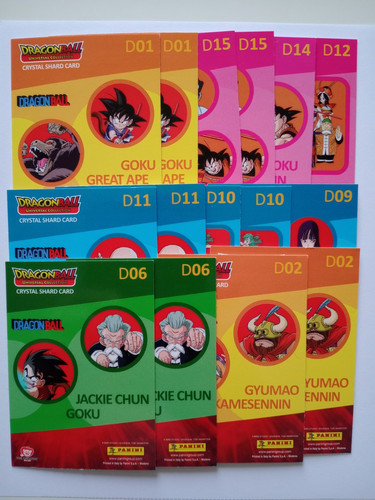 Carte dragon ball - carte, panini