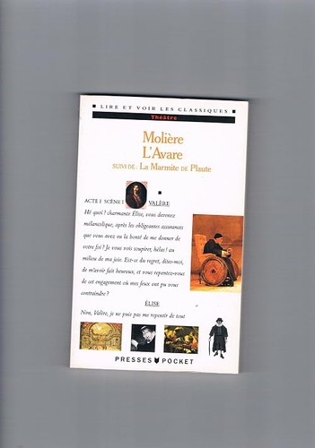 Avare molière - l'avare,