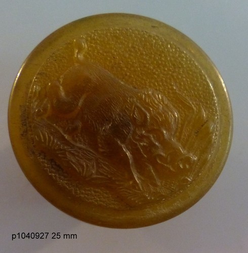 Bouton chasse venerie 25 - 25, mm