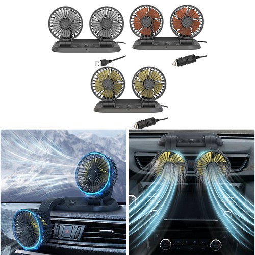 Ventilateur voiture double - ventilateur,