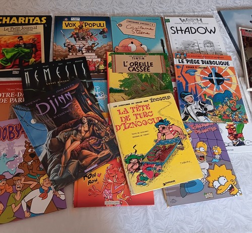 Lot bandes déssinées - 20,